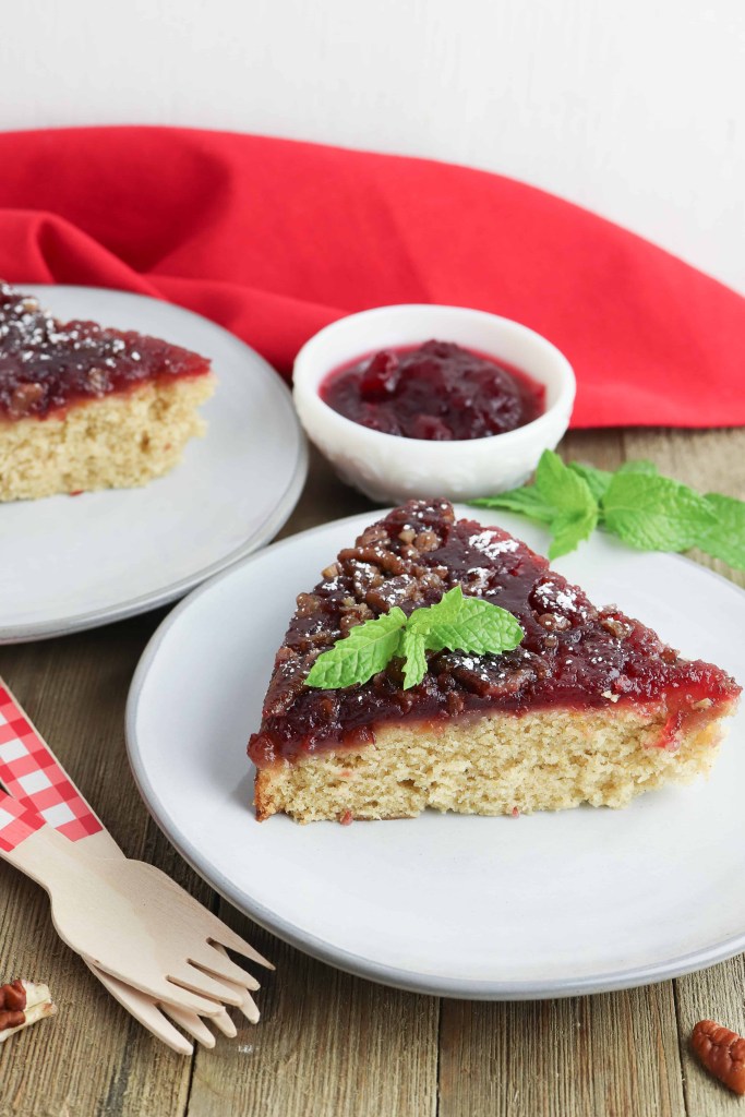 Cranberry upside down cake 