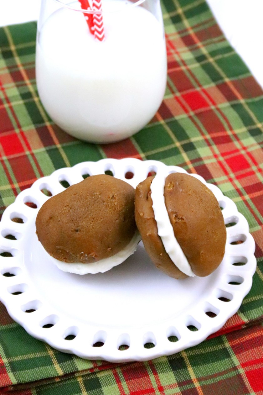 Whoopie pies made from scratch.