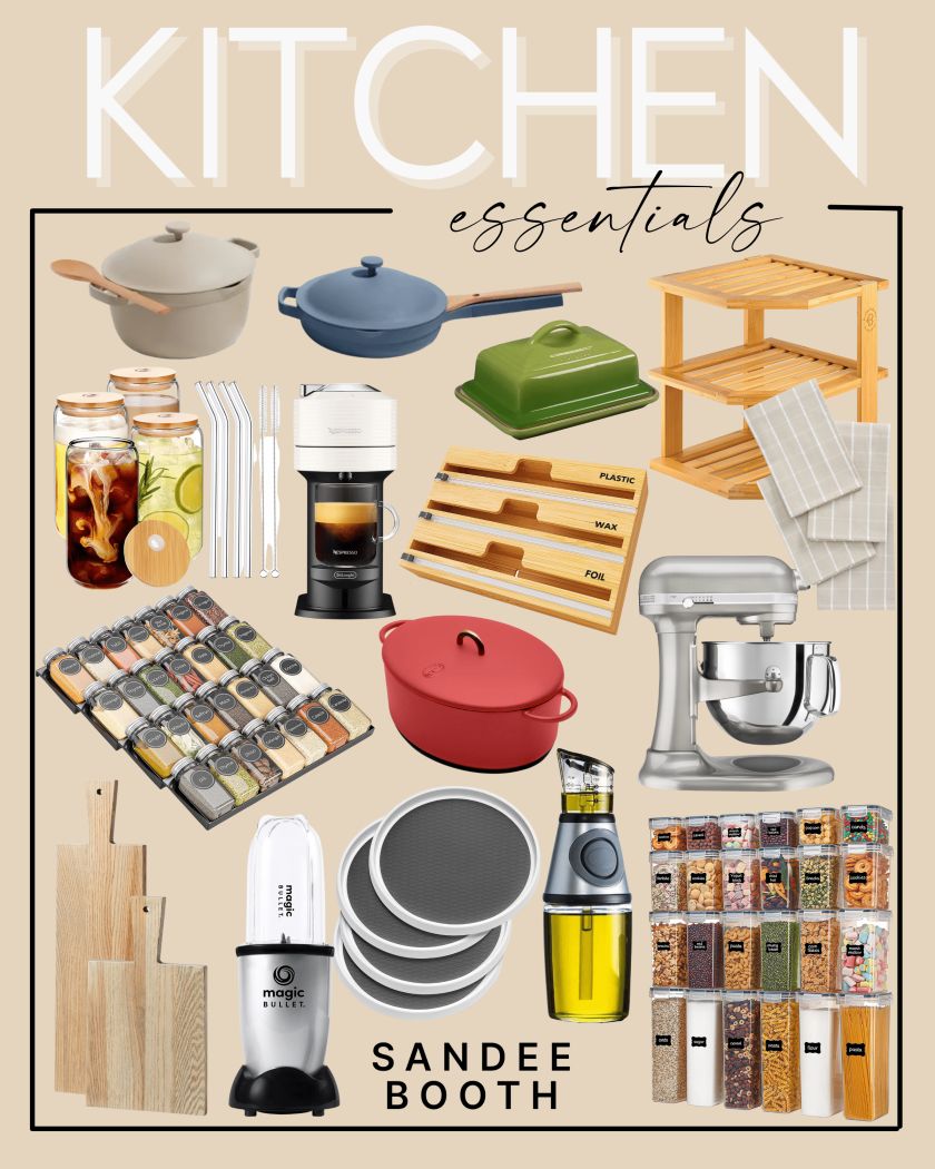 collage of Kitchen Must-Haves