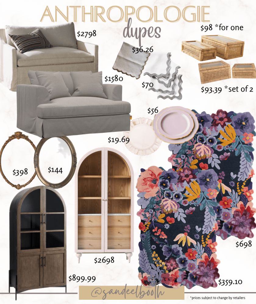 anthropologie home dupes / anthropologie home finds / home decor / home accents / home furniture/ home essentials / amazon home / etsy home / affordable home refresh / spring home decor / living room / rug / arched cabinet/ gold oval mirror / modern boho / comfy cozy home