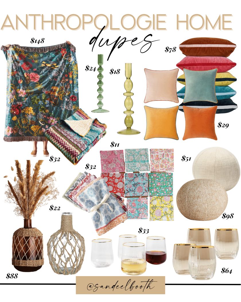 Anthropologie Home Decor Dupes 