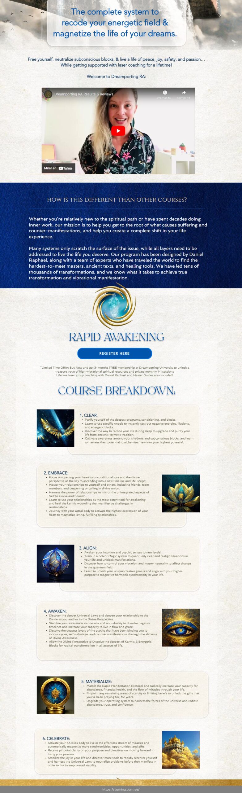 dreamporting rapid awakening by daniel raphael