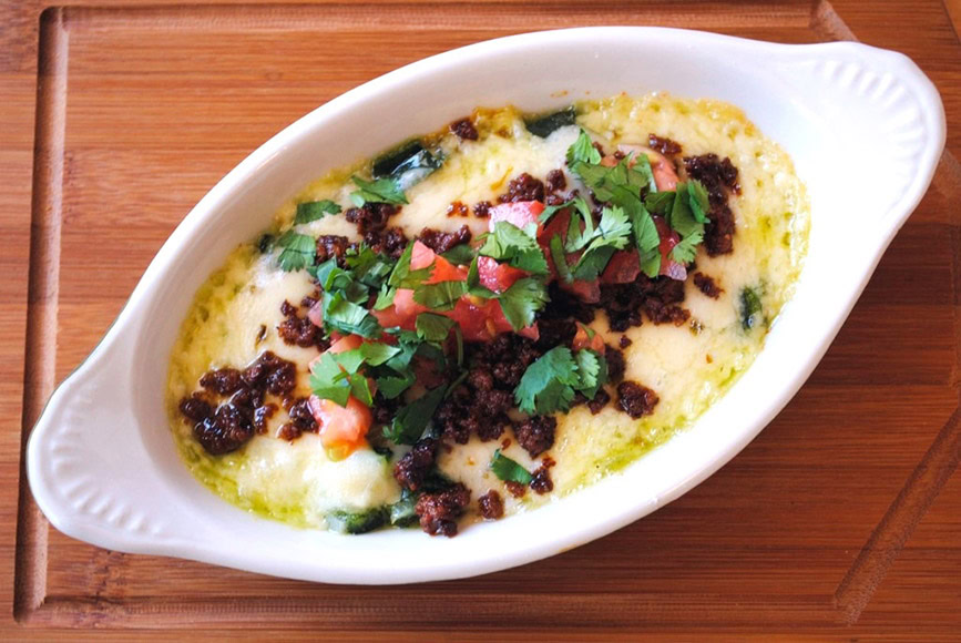 tequila queso fundido
