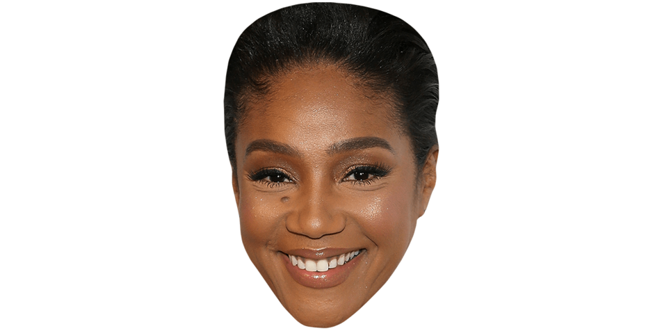 Tiffany Haddish (Hair Up) Celebrity Mask Celebrity Cutouts