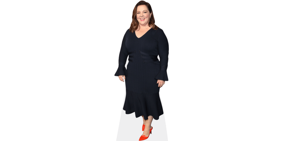 Melissa McCarthy (Blue Dress) Cardboard Cutout Celebrity Cutouts