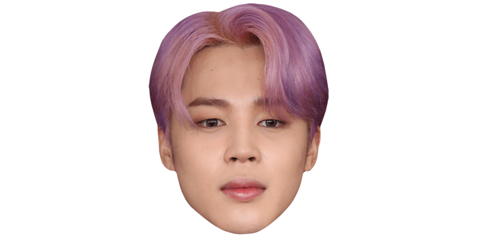 Pink Hair Jimin Pink Sweater Jimin (Purple Hair) Big Head