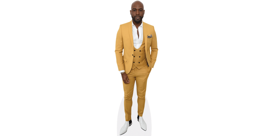 Karamo Brown (Mustard Suit) Cardboard Cutout Available in Life-Size or Mini  – Perfect for Parties, Displays Great for Photos, Gifts 