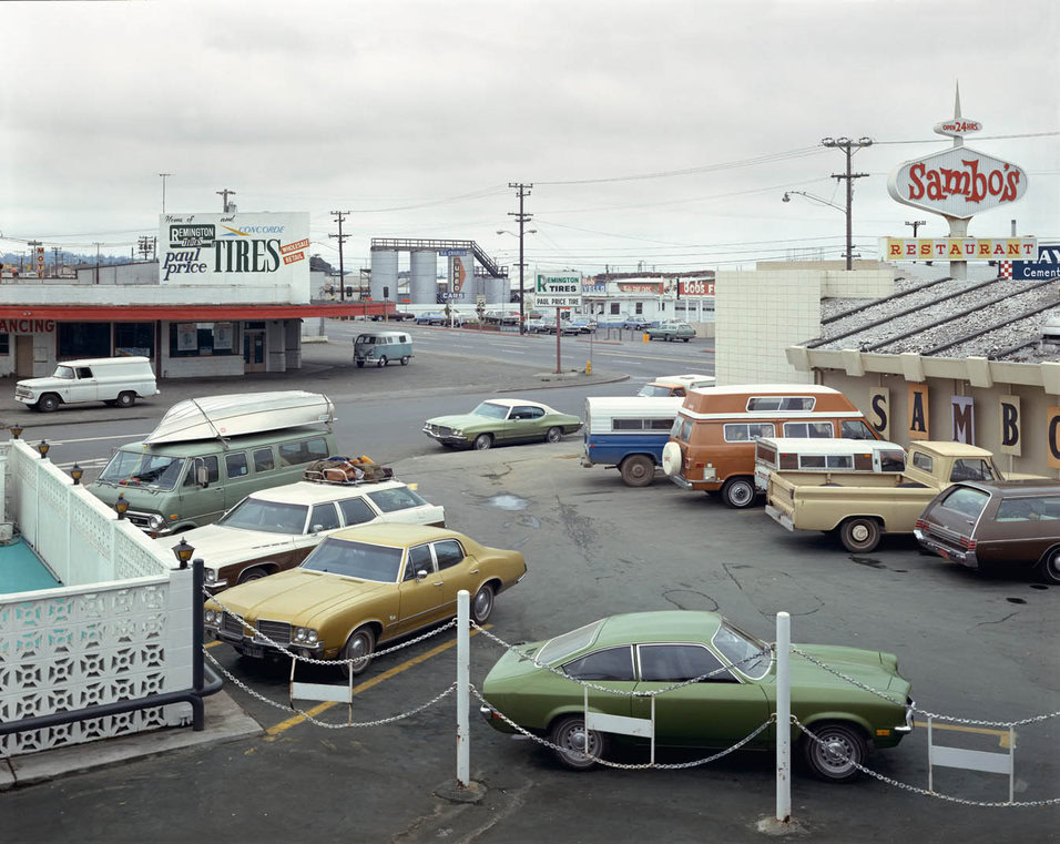 Fifth Street and Broadway, Eureka, California, September 2, 1974 Stephen Shore