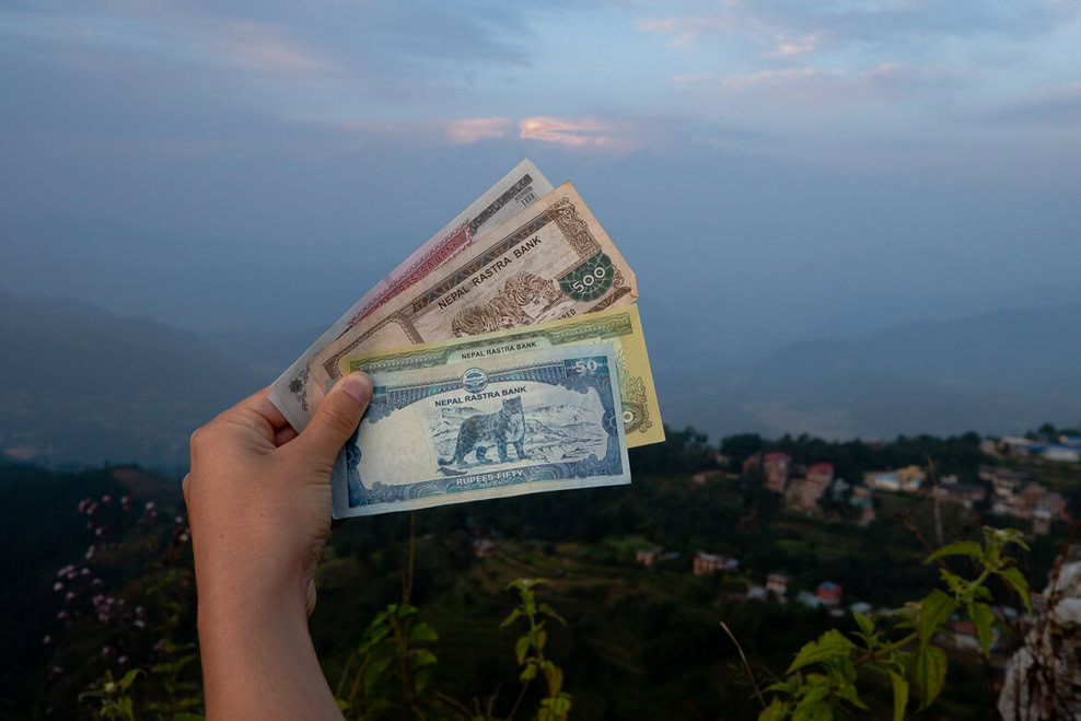Nepal Rupi Money