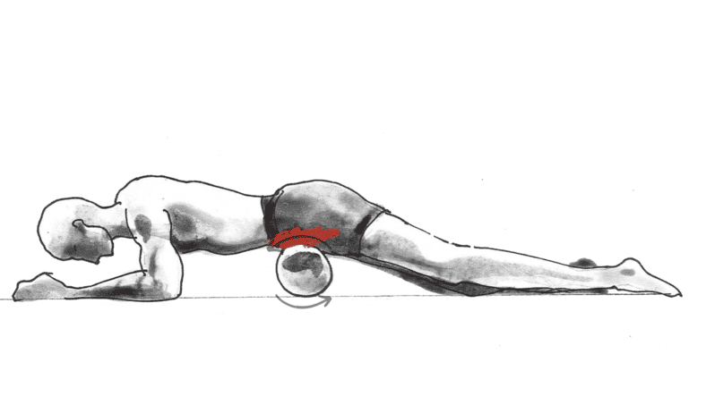 Foam Roll Rolling Out Hip Flexors Tight Hip Flexors Foam Roller