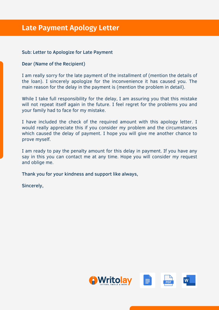 Apology Letter To Customer For Delay In Delivery – CTTP