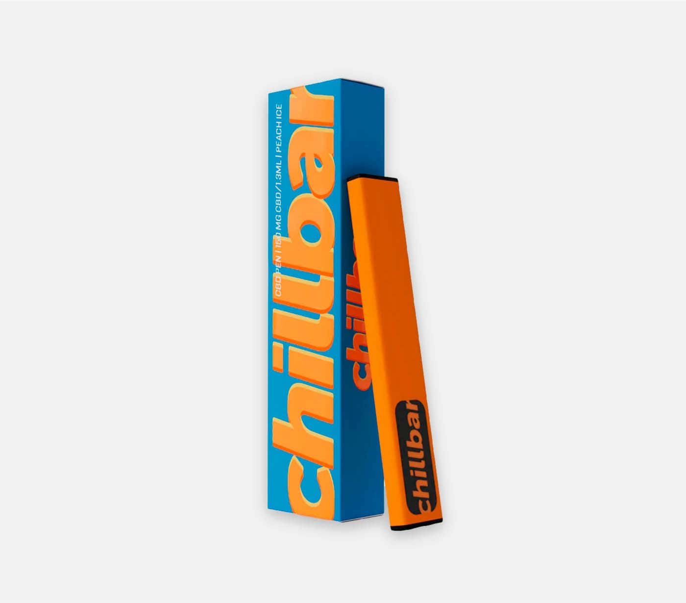 CHILLBAR CBD peach ice Einweg e-Zigarette - 150mg