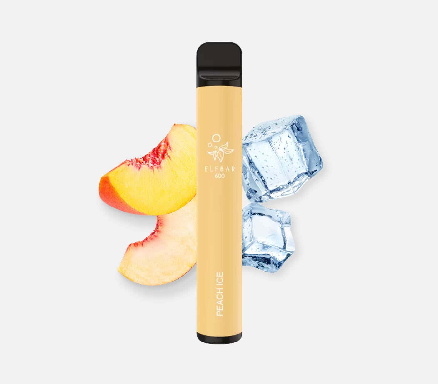 Elf Bar 600 Peach Ice E-Shisha 0 mg/ml Nikotin 600 Züge kaufen