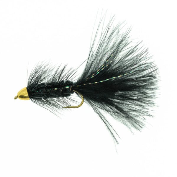 Conehead Wolly Bugger svart-FL0076 Fiskeflugor Onllineflugor