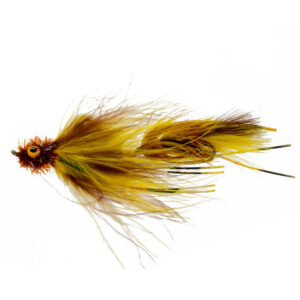 circus peanut gul brun fiskefluga fluga FL0082 onlineflugor