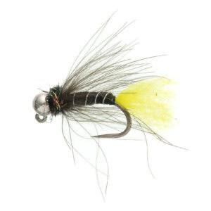 Roza's Grön Tungsten Jigg nymf nymph