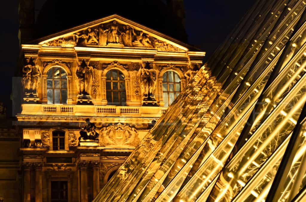 The Louvre at Night Houston Commercial Architectural Photographer Dee Zunker