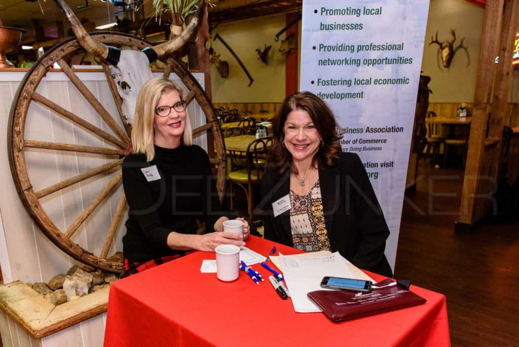 Checking people in at the Bellaire Business Association January 19, 2017 Breakfast 20170119-BBA-GeorgeWashingtonLecture-008.dng Houston Editorial Photographer Dee Zunker