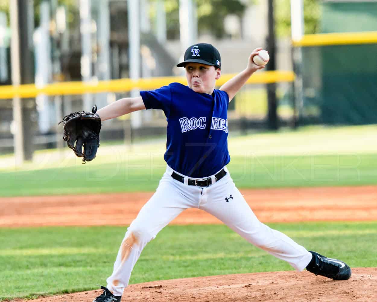 Bellaire Little League Majors Division Rockies Rangers 20170407