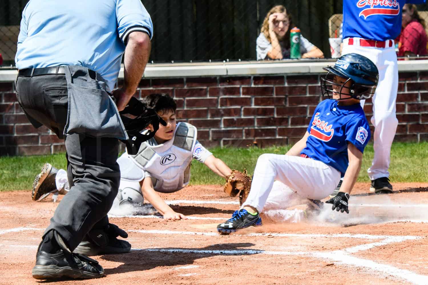 Bellaire Little League Minors Division Express Yahoos 20170326