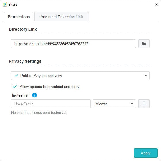 Synology Drive Share Permissions