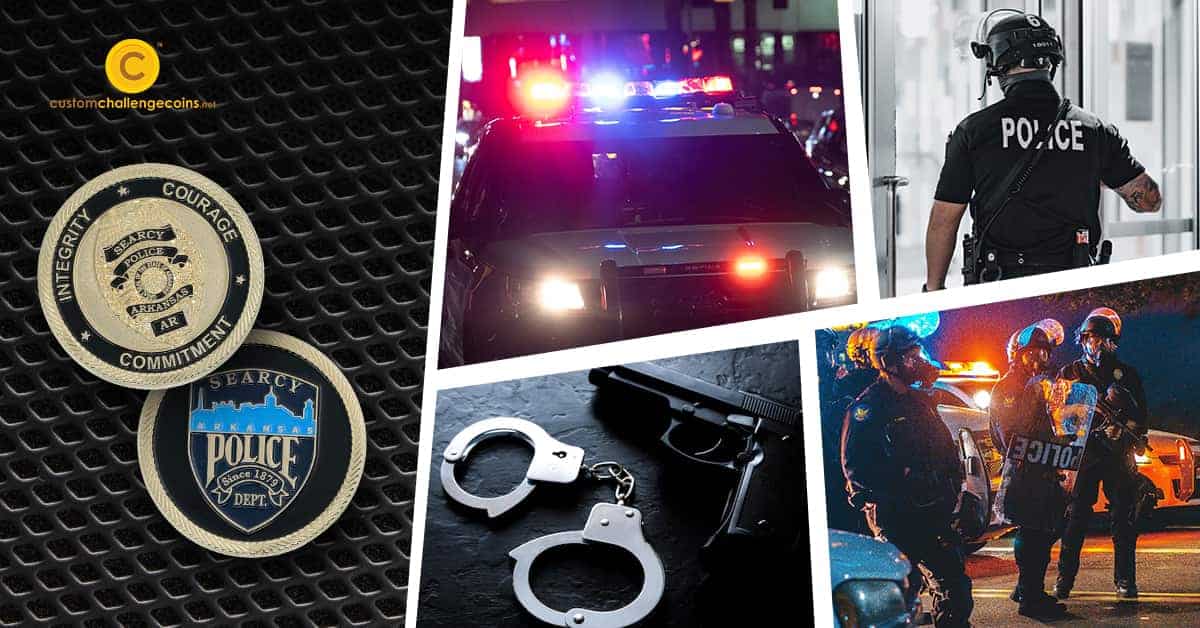 Arkansas Police Challenge Coins