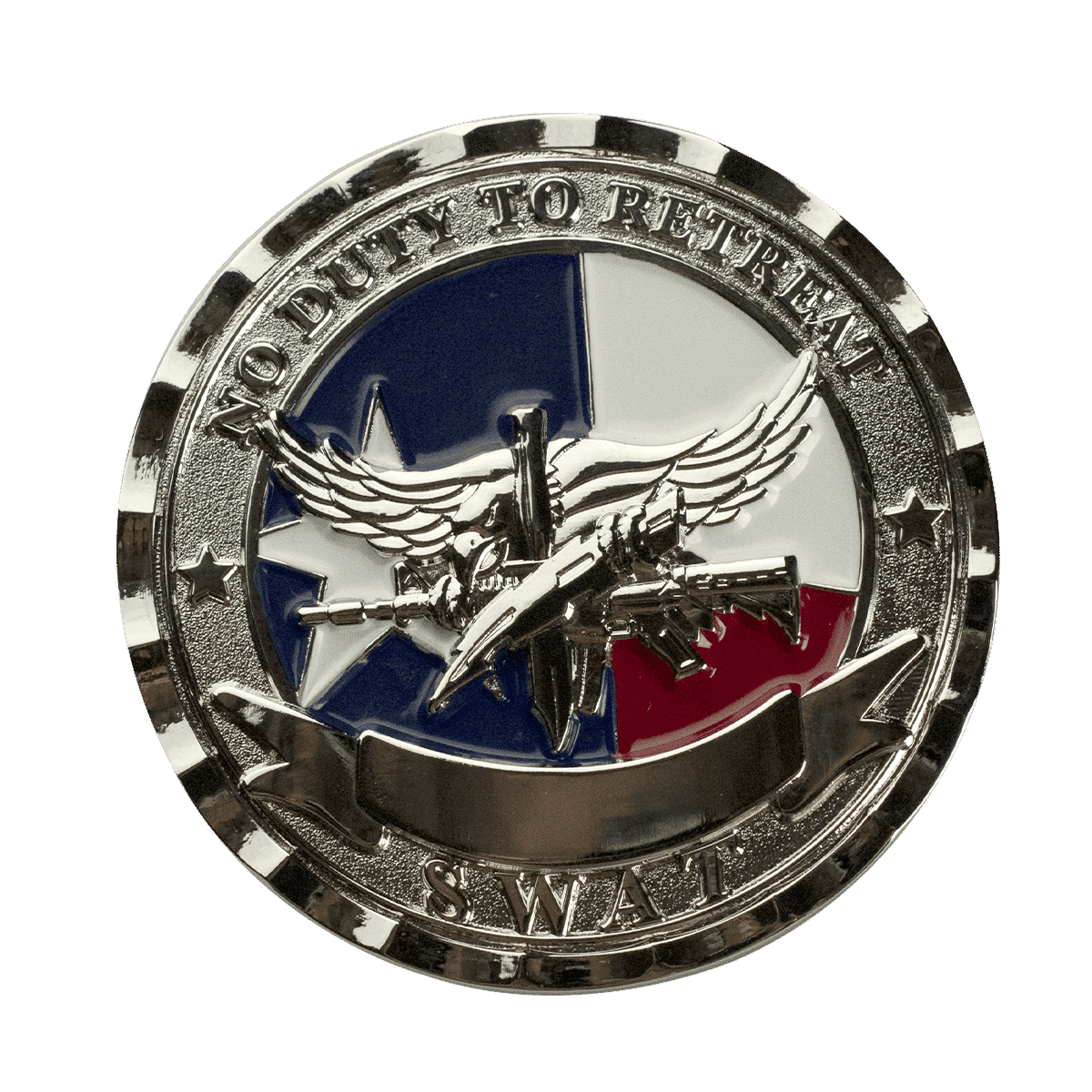 Challenge Coin Bevel Edge