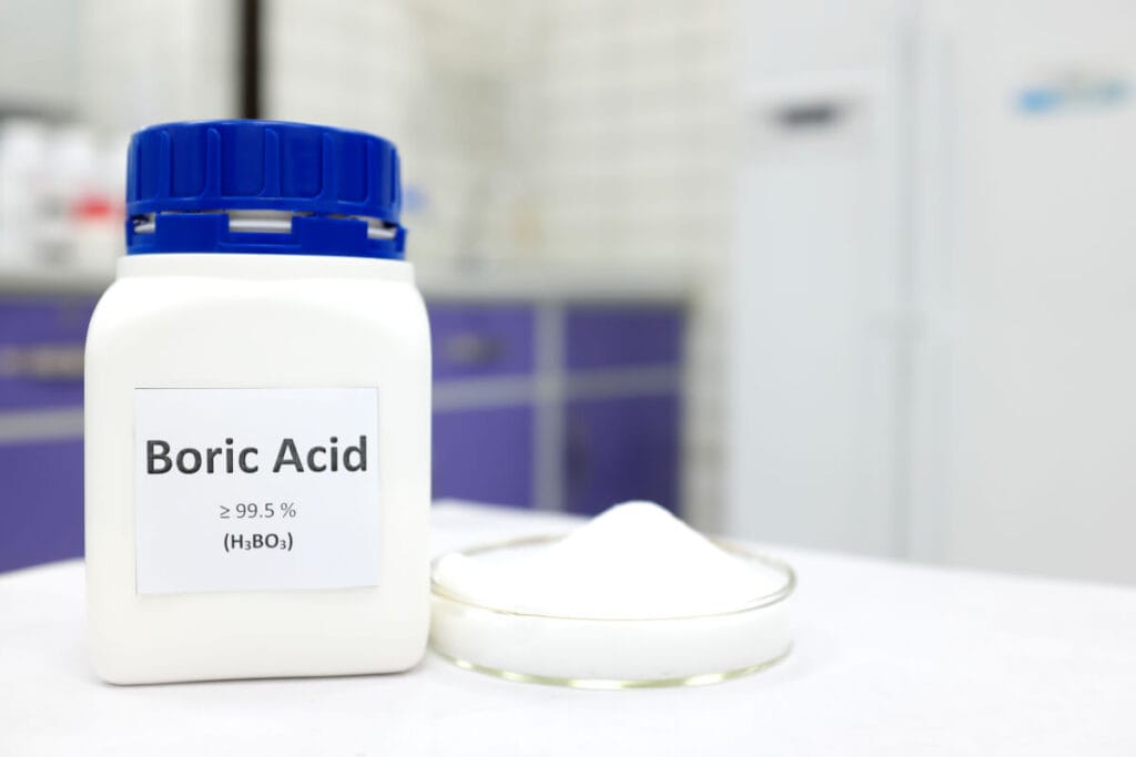 boric acid to keep ants away for pest control 