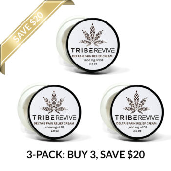 delta 8 thc pain cream 3-pack