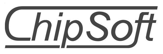ChipSoft logo zwart wit