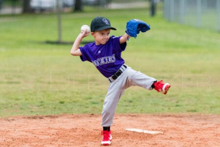 Bellaire Little League TBall Rockies Athletics 20180407