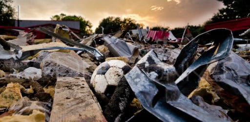 Horn Elementary Demolition – Kick it!
