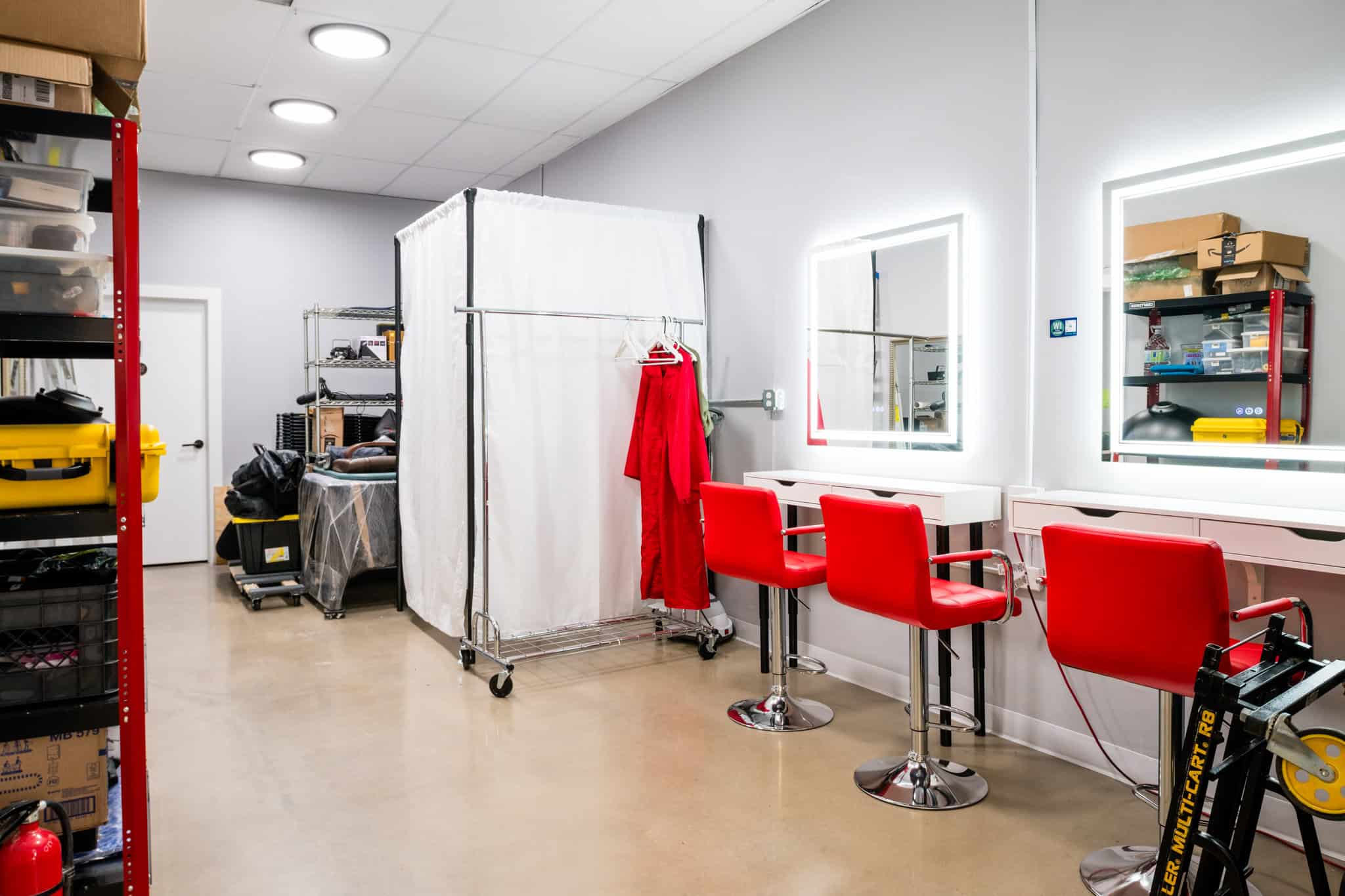 Dressing and Makeup