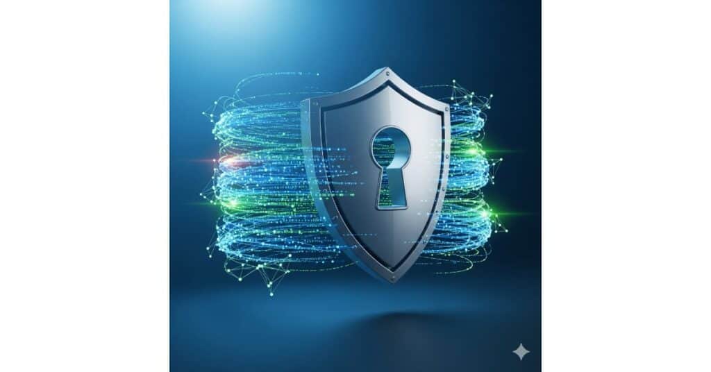 Símbolo de protección de datos para la Política de Privacidad y el Aviso Legal.