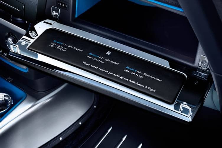 Rolls Royce Phantom Drophead Coupe Waterspeed Collection - Glove Box