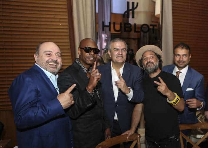 CC, Dave Chapelle, Ricardo Guadalupe, Mr. Brainwash, Kamal Hotchandani