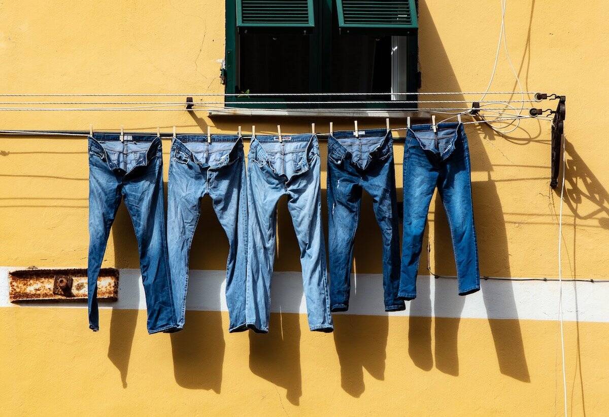Denim Dyed Denim is a textile startup using old fabric to dye new materials, saving water.