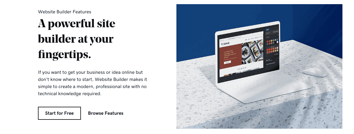 GoDaddy-website