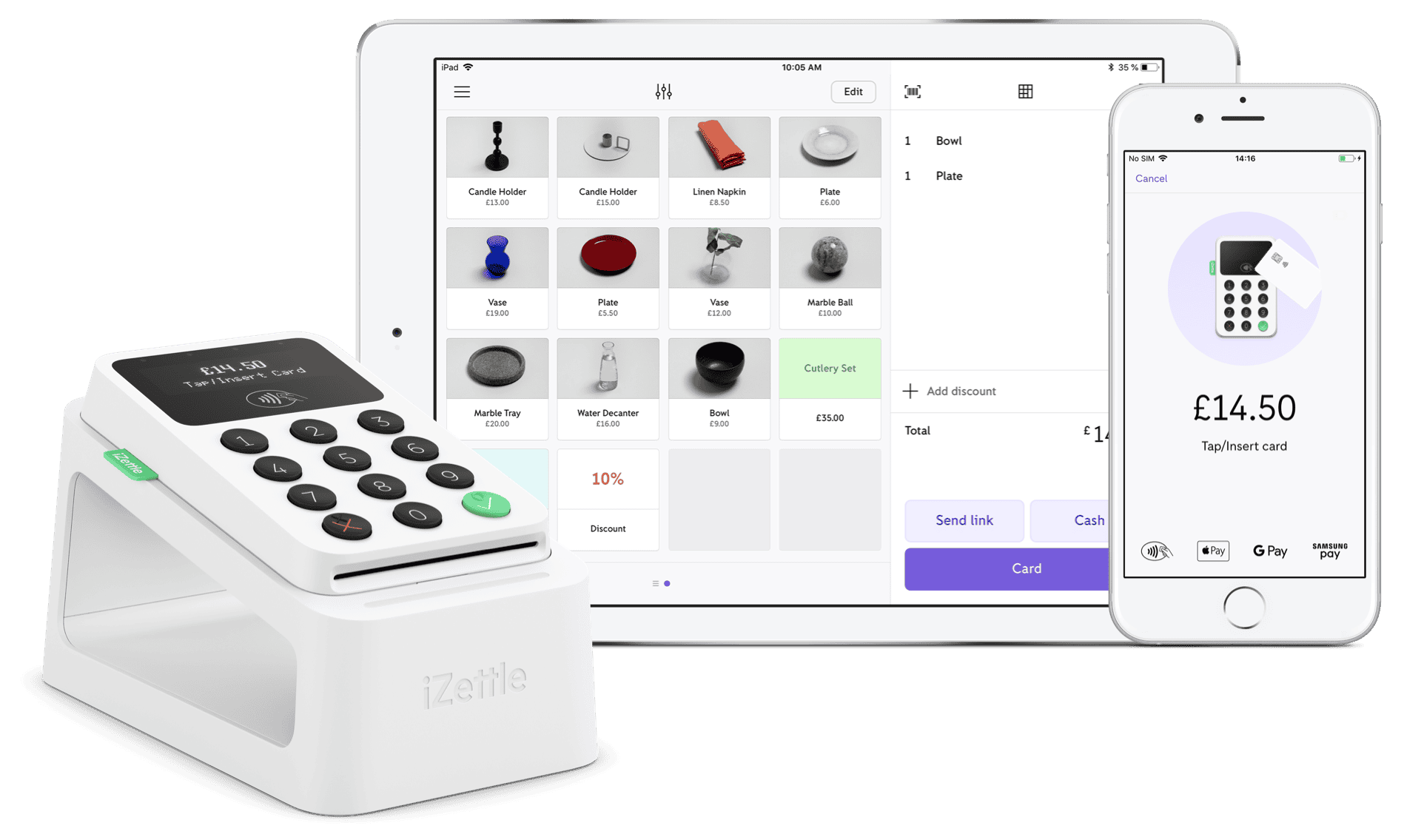 iZettle card machine