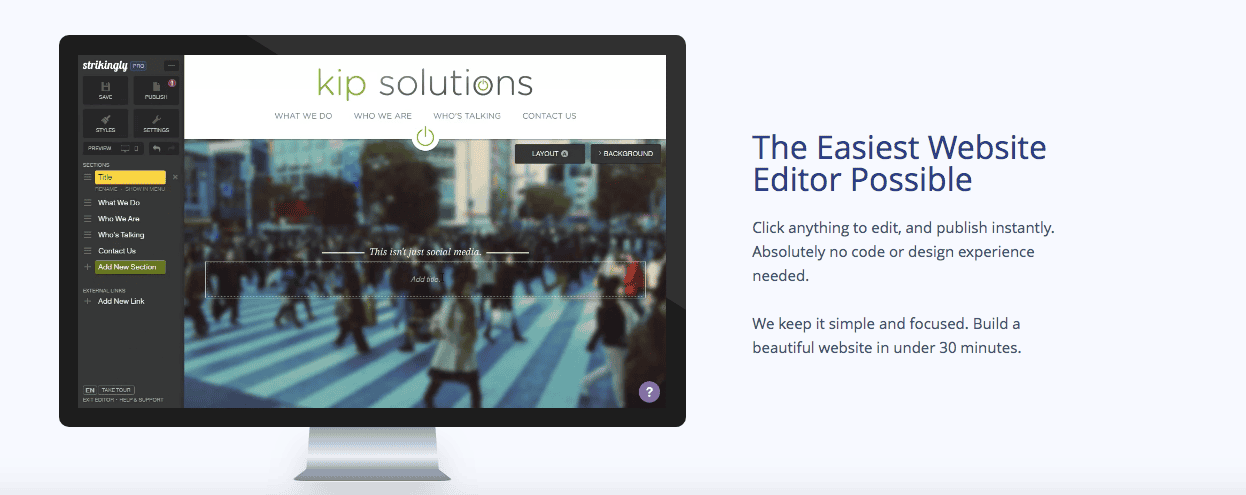Strikingly-website