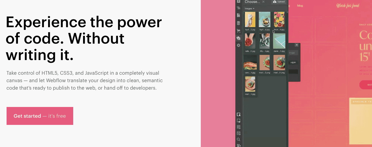 Webflow-website