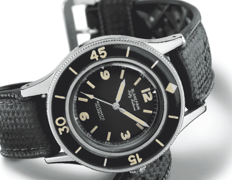 The original Blancpain Fifty Fathoms.