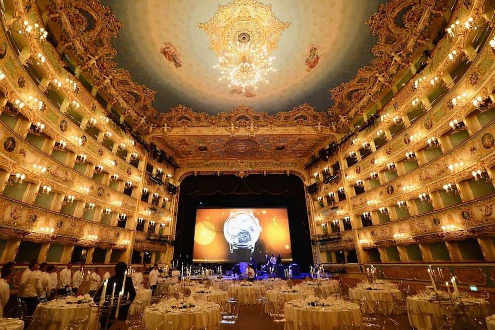 Jaeger-LeCoultre Hosts Gala Dinner Celebrating Its 180th Anniversary At Teatro La Fenice In Venice