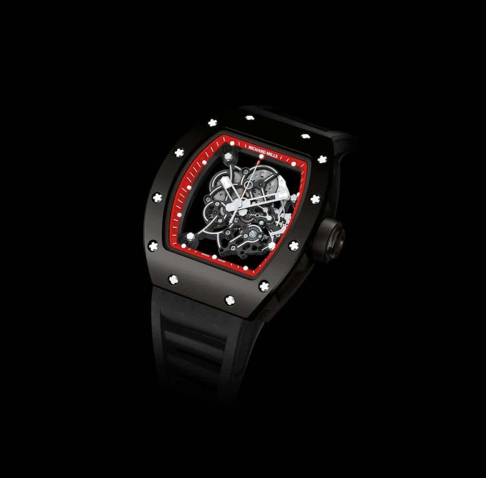 RM055 BLACK RED Front