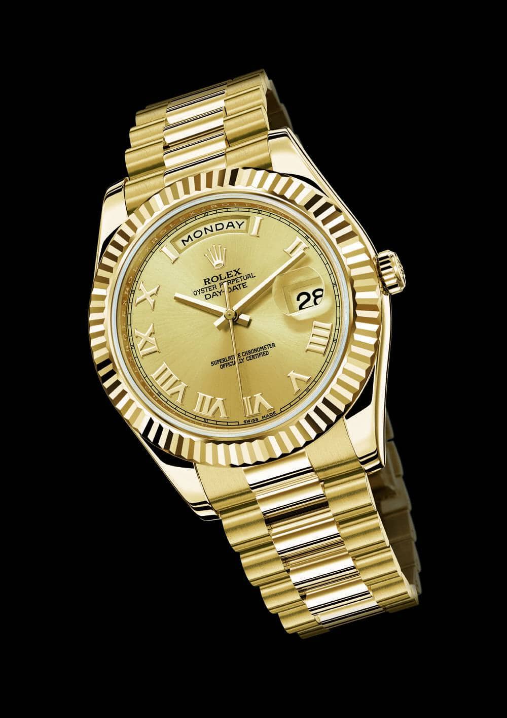 01_Day-Date II_Yellow gold