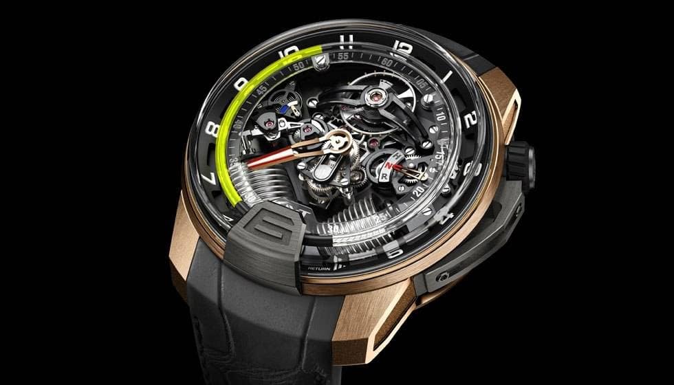 HYT's H2 Black DLC & Pink Gold 