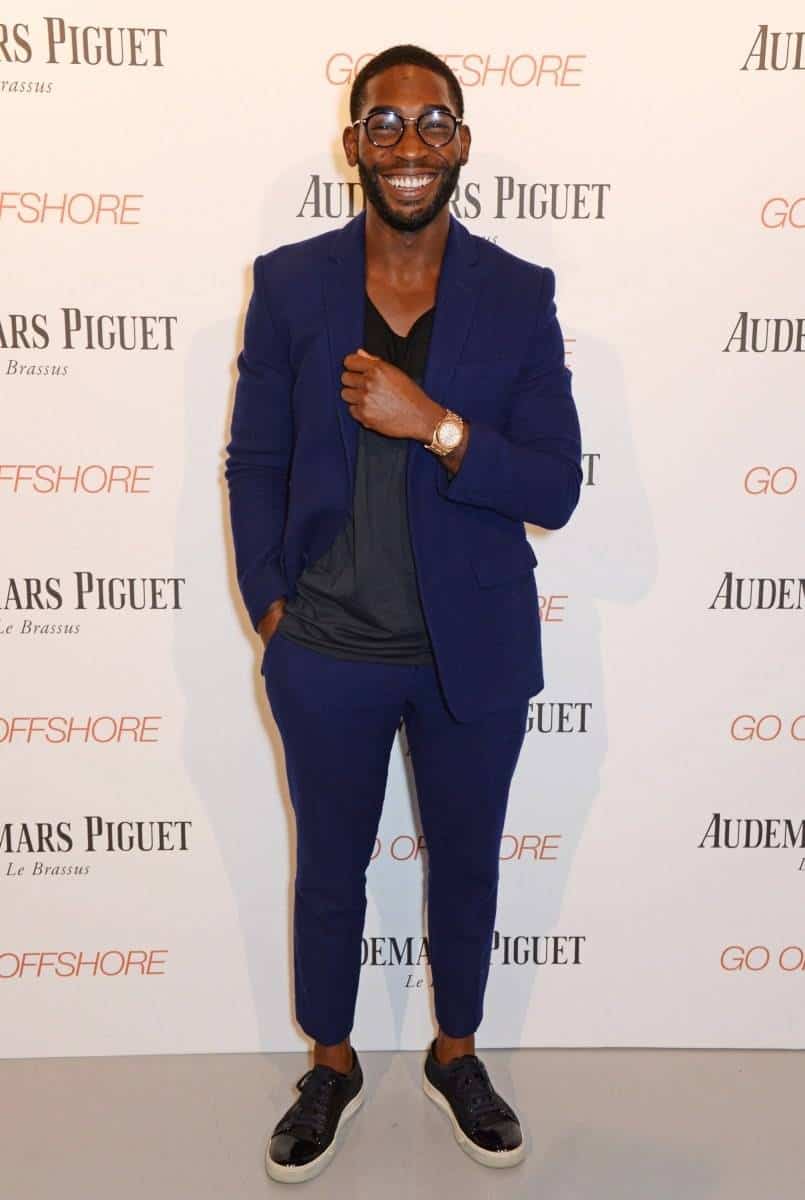 Tinie Tempah at the Audemars Piguet Royal Oak Offshore 42mm party in London.