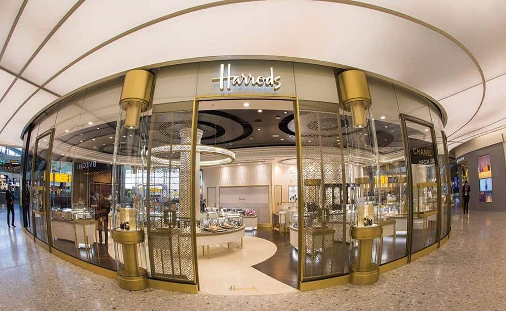 Harrods Fine Watch Room at Heathrow Airport