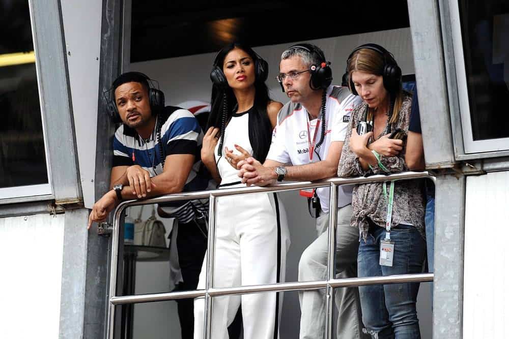 Will Smith and Nicole Scherzinger take in the Grand Prix in Monaco. 