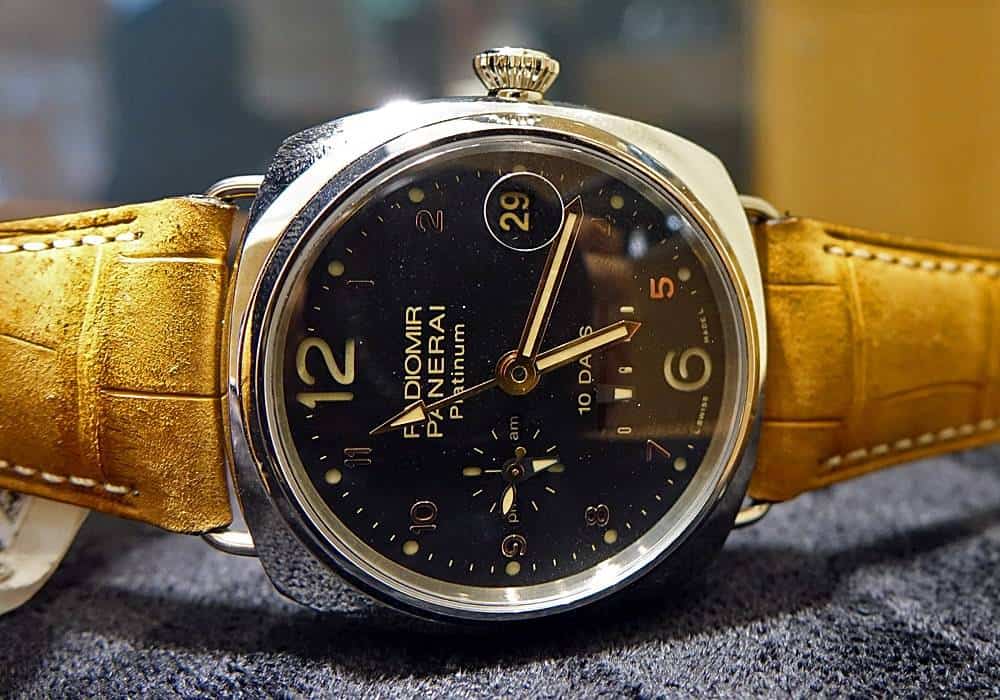 Officine Panerai Radiomir 10 Days GMT Platino